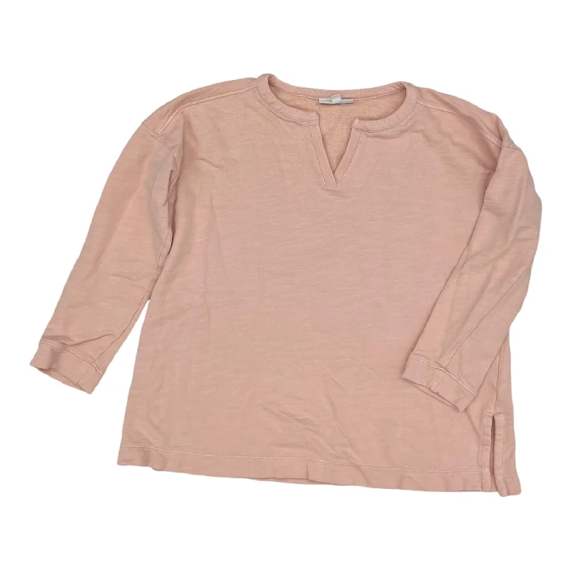 Parkas Style Top Ls By Pure Jill In Pink, Size:L