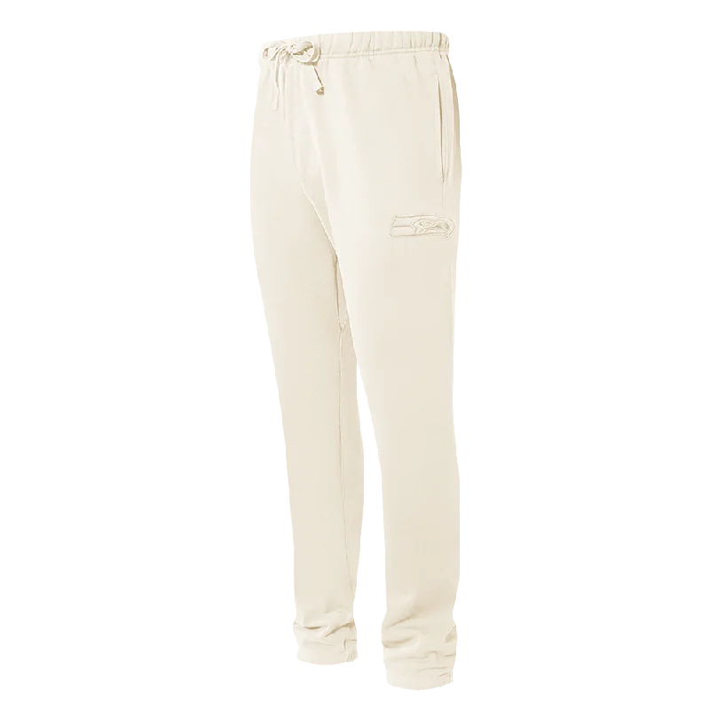 Lightwear Options NFL SEATTLE SEAHAWKS NEUTRAL MEN'S SWEATPANT (EGGSHELL)