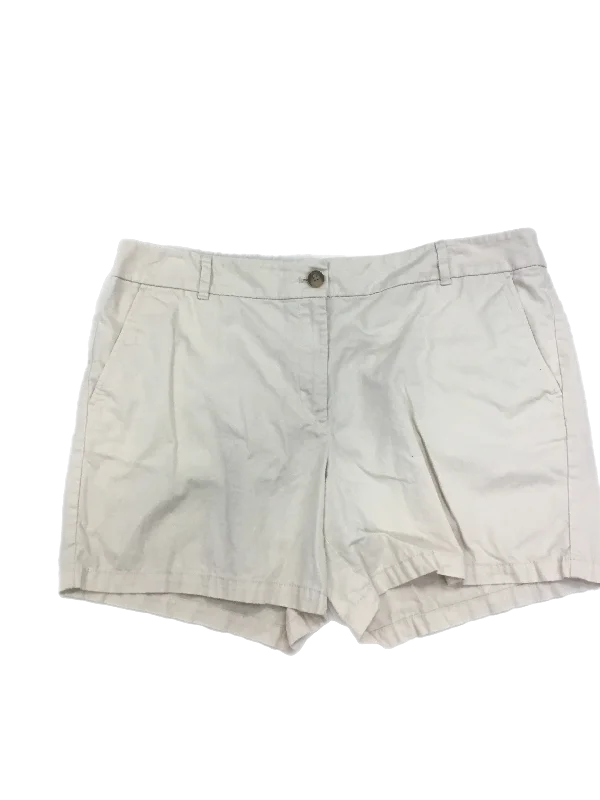 Casual Chic Shorts By Loft In Tan, Size: 16