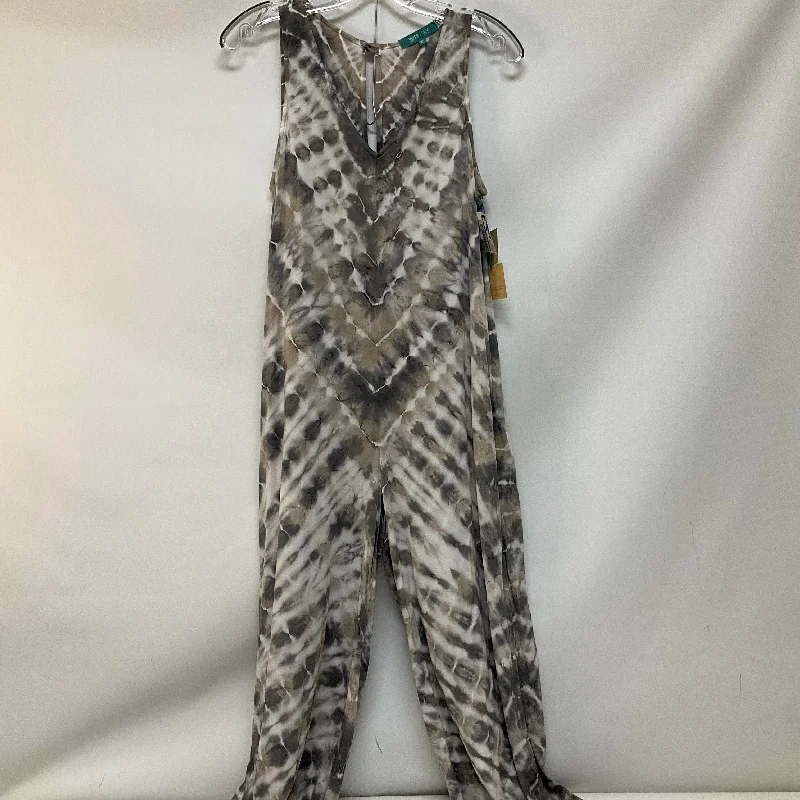 Sports Pants Jumpsuit By Anthropologie In Tie Dye Print, Size: Xs