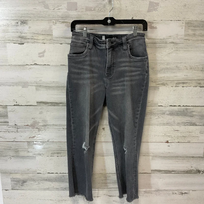 High-end Jackets Jeans Straight By Kut In Grey, Size: 2l