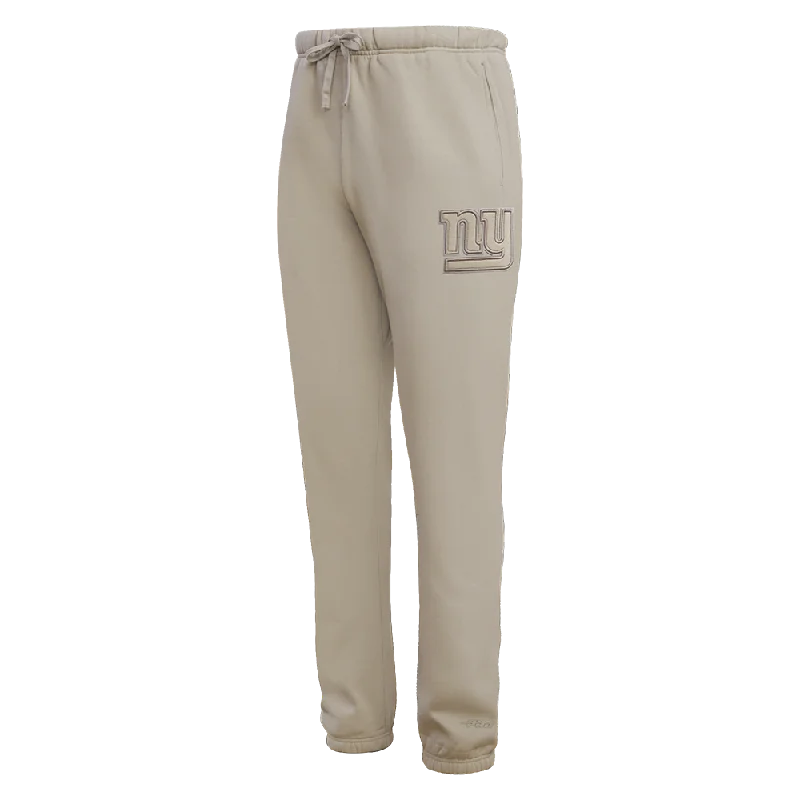 Sporty Look NFL NEW YORK GIANTS NEUTRAL FLC SWEATPANT (TAUPE)