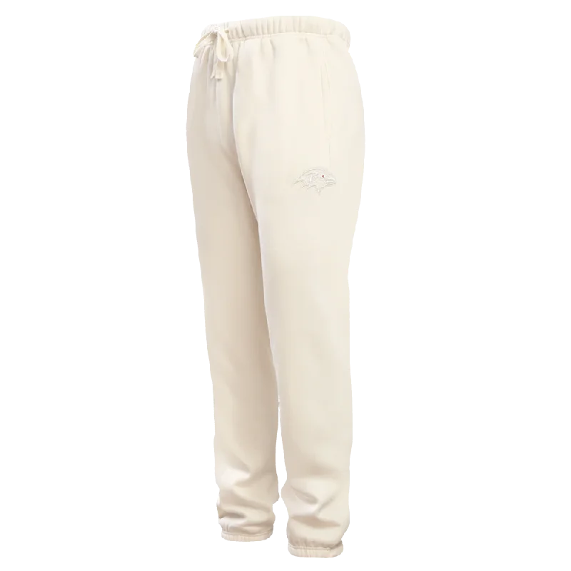 Utility Vests NFL BALTIMORE RAVENS NEUTRAL MEN'S SWEATPANT (EGGSHELL)