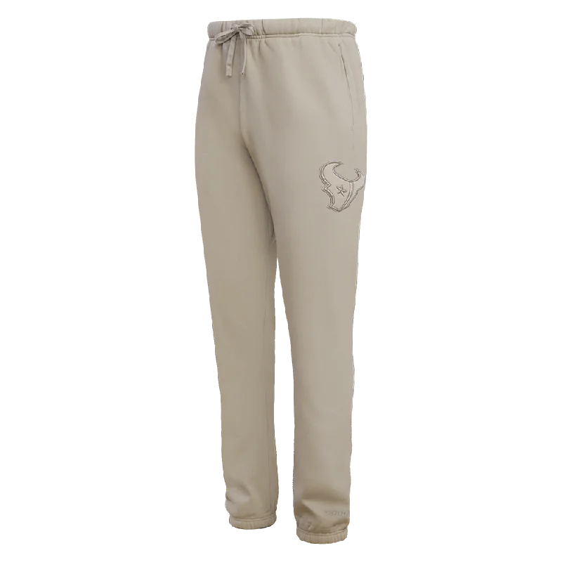 Classic Jackets NFL HOUSTON TEXANS NEUTRAL MEN'S SWEATPANT (TAUPE)