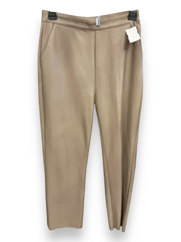 Smart Casual Pants Leggings By Sage In Taupe, Size: 4