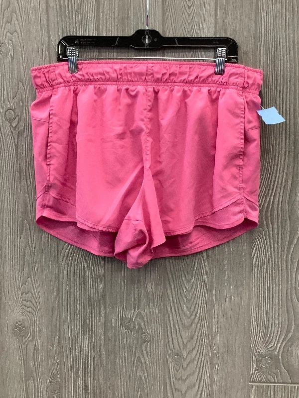 All-Purpose Wear Athletic Shorts By Athletic Works In Pink, Size: Xl