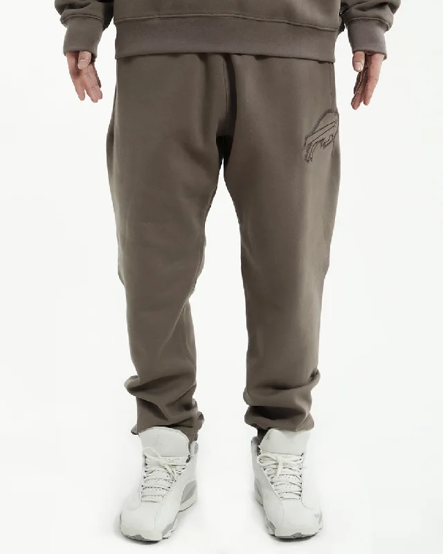 Casual Hoodies NFL BUFFALO BILLS NEUTRAL MEN'S SWEATPANT (DARK TAUPE)