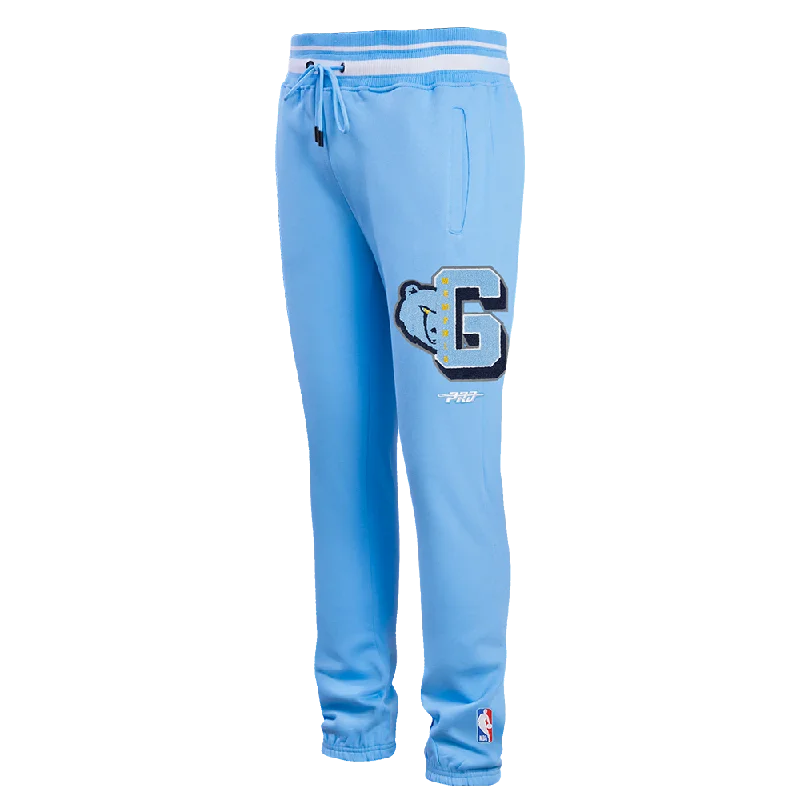 Effortless Comfort NBA MEMPHIS GRIZZLIES MASHUP MEN'S RIB SWEATPANT (UNIVERSITY BLUE)