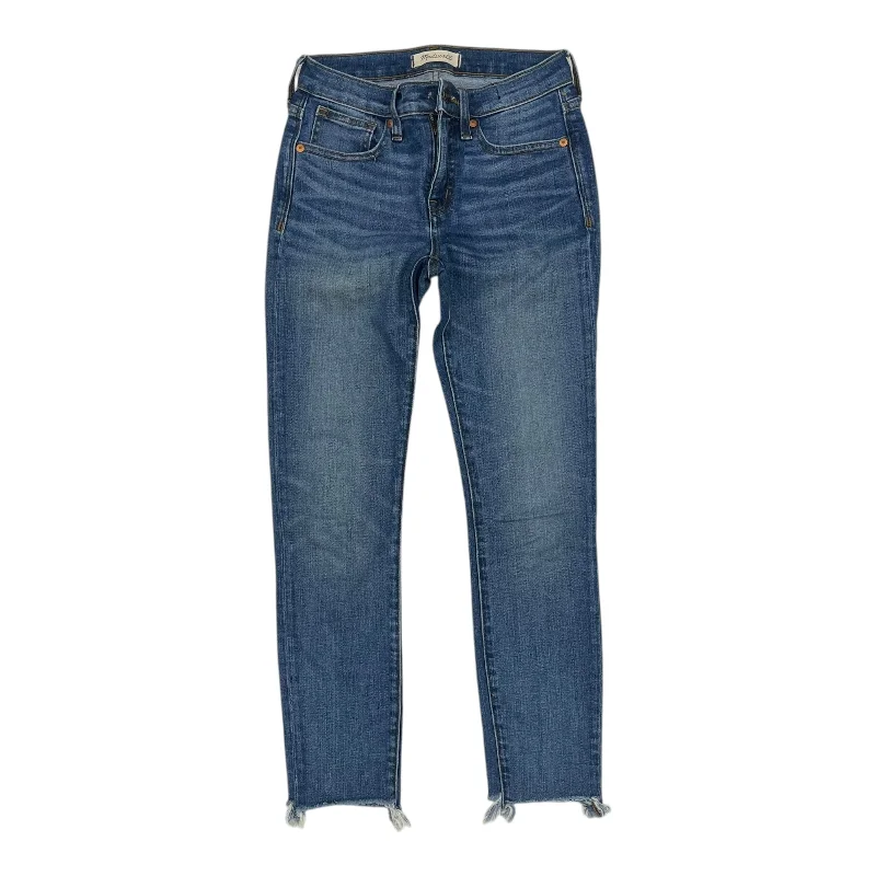 Casual Chinos Jeans Skinny By Madewell In Blue Denim, Size:2