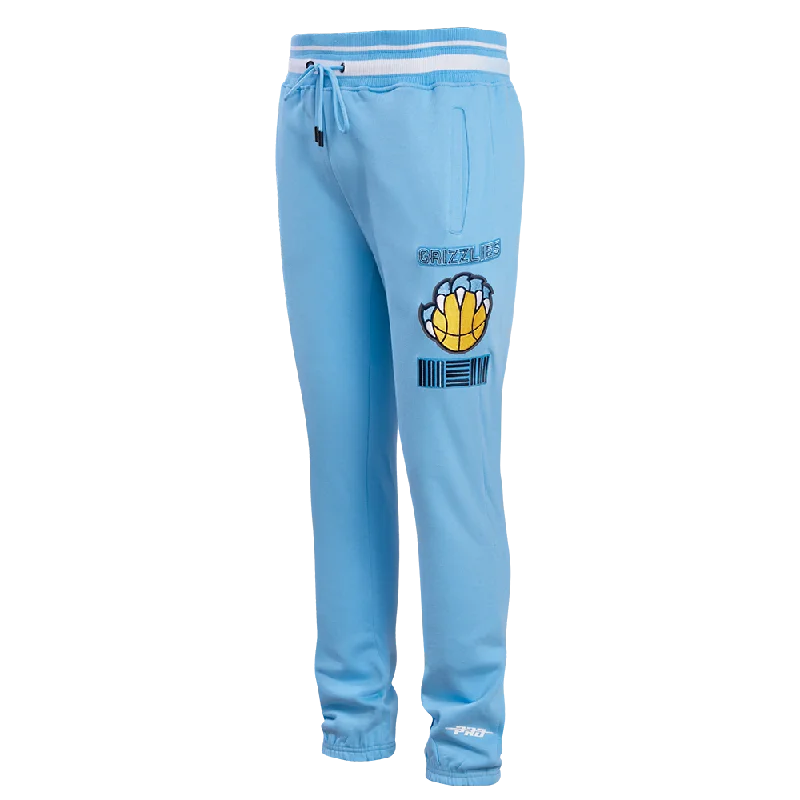 Relaxed Fit NBA MEMPHIS GRIZZLIES RETRO CLASSIC MEN'S SWEATPANT (UNIVERSITY BLUE)