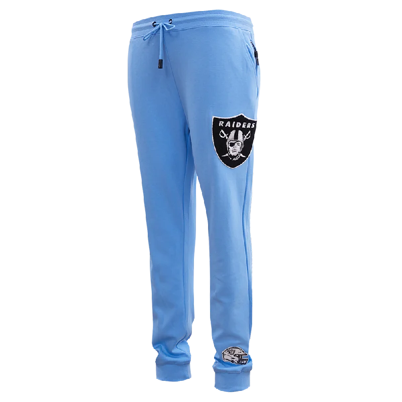 Active Wear NFL LAS VEGAS RAIDERS CLASSIC CHENILLE MEN'S JOGGER (UNIVERSITY BLUE)