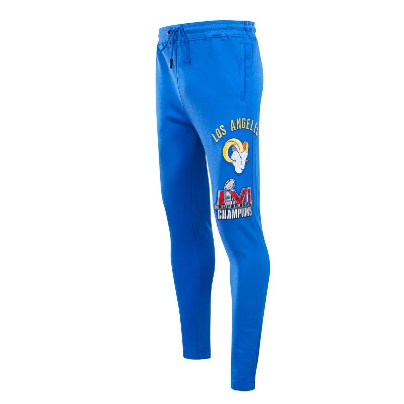 Designer Footwear NFL LOS ANGELES RAMS CLASSIC MEN'S SWEATPANT (ROYAL BLUE)
