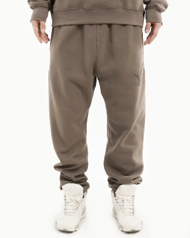 Everyday Wear NFL DETROIT LIONS NEUTRAL MEN'S SWEATPANT (DARK TAUPE)