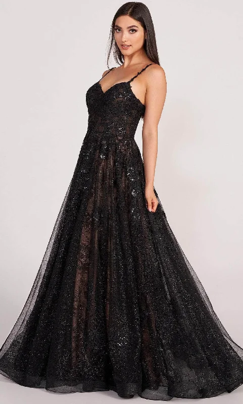 Exquisite Design Ellie Wilde EW34117 - Embroidered Sweetheart Evening Dress