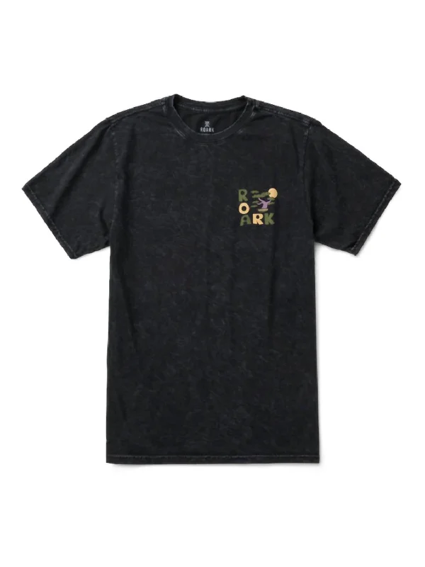Functional Fashion Men's Bike Path Premium Tee In Black