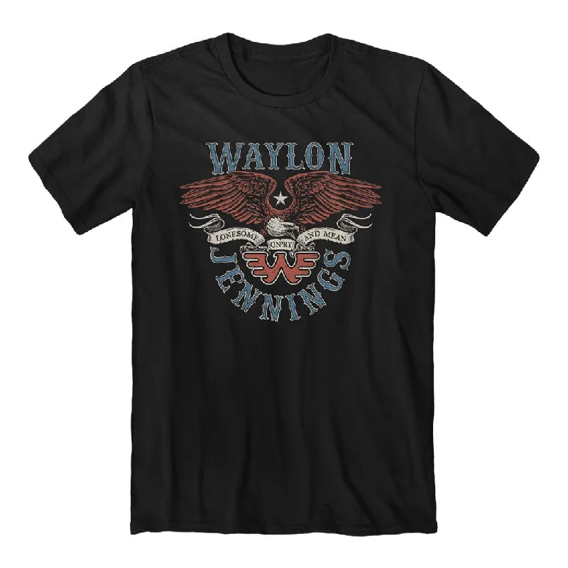 Premium Outfits Waylon Jennings - Lonesome Eagle T-Shirt