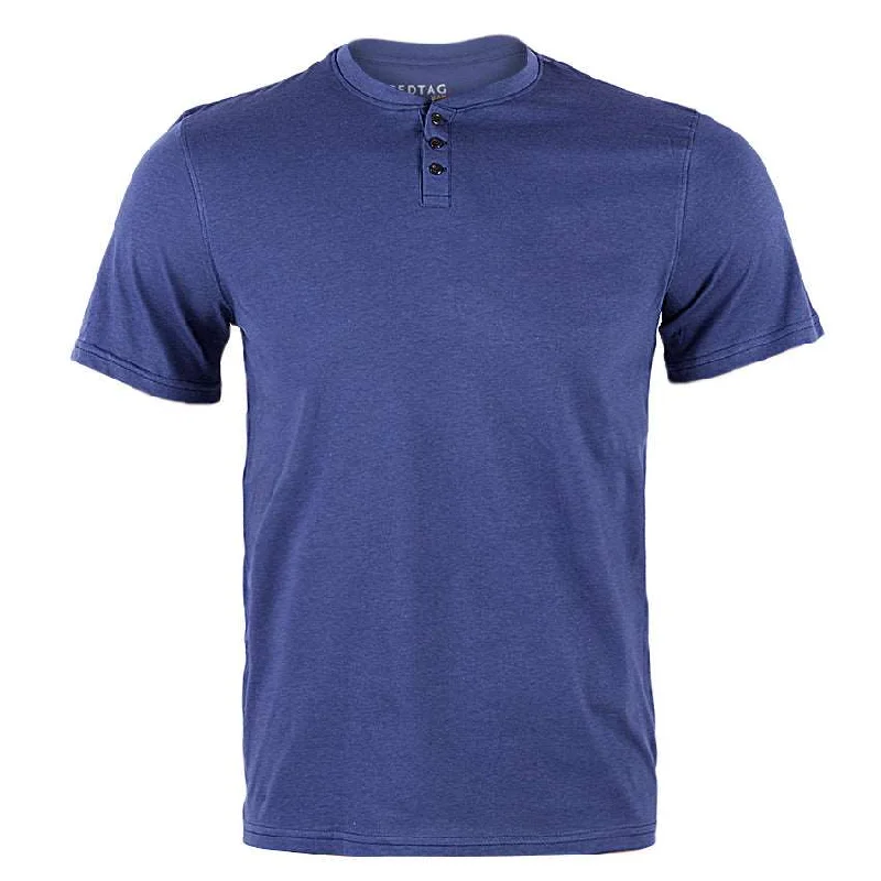 Casual Chinos REDTAG Men's Blue T-Shirts