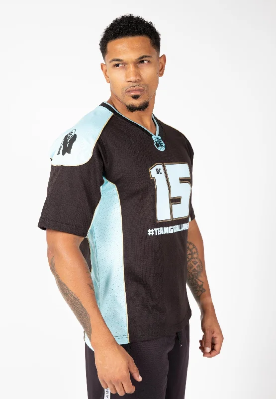 Relaxed Wardrobe Athlete Shirt 2.0 Brandon Curry - Black / Light Blue