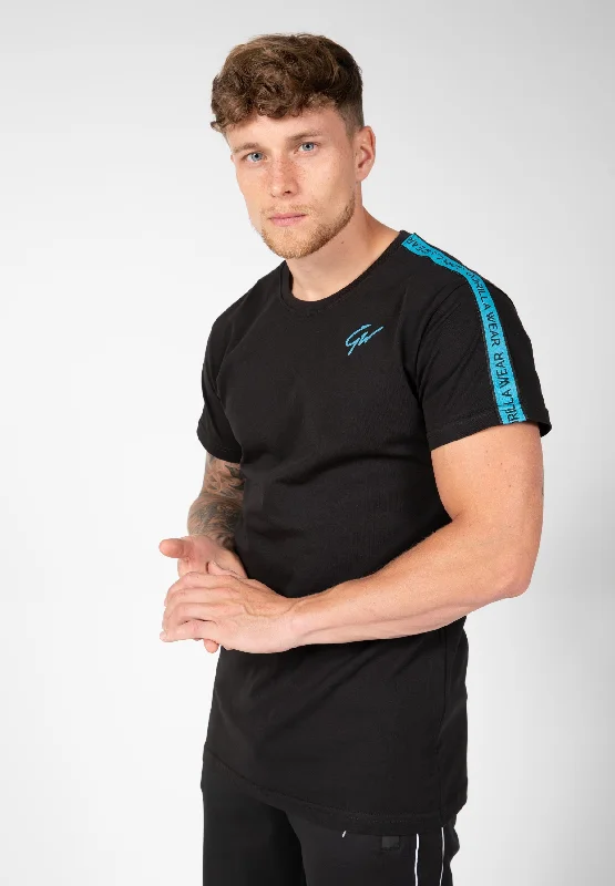 Parkas Style Chester T-shirt - Black/Blue