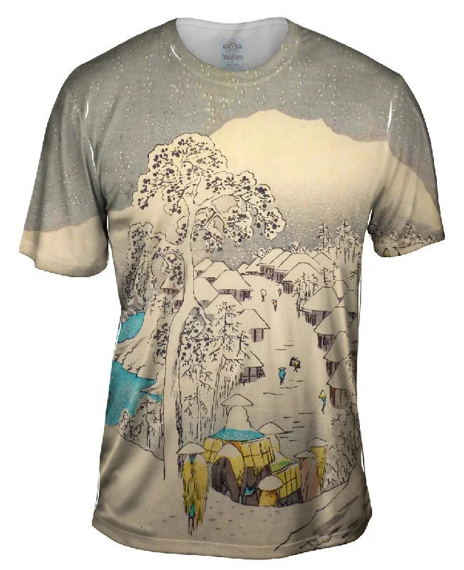 Lounge Wear Japan - Utagawa Hiroshige - "Upright Tokaido" (1855)