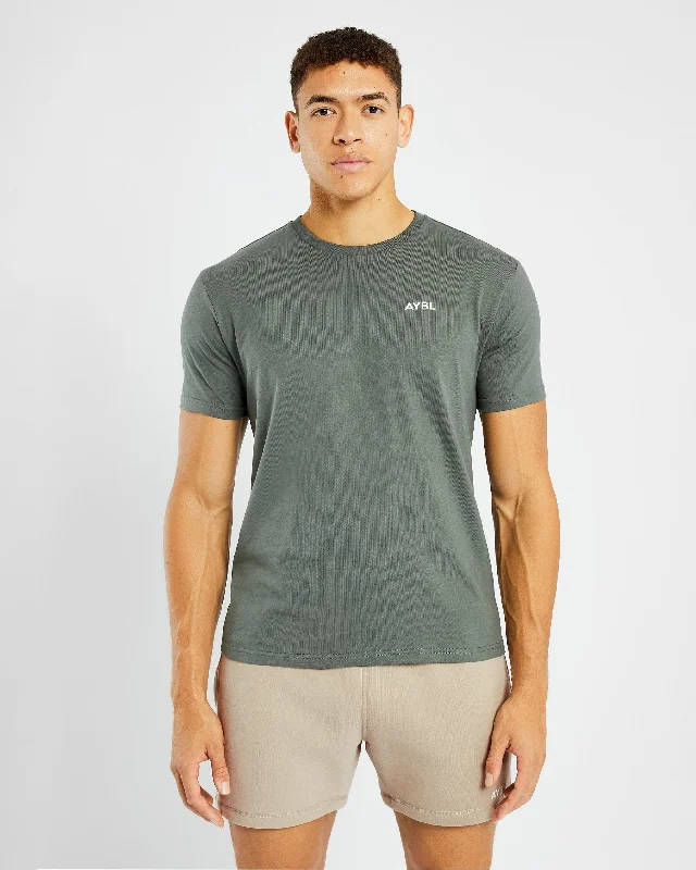 Lightwear Options Essential T Shirt - Muted Green