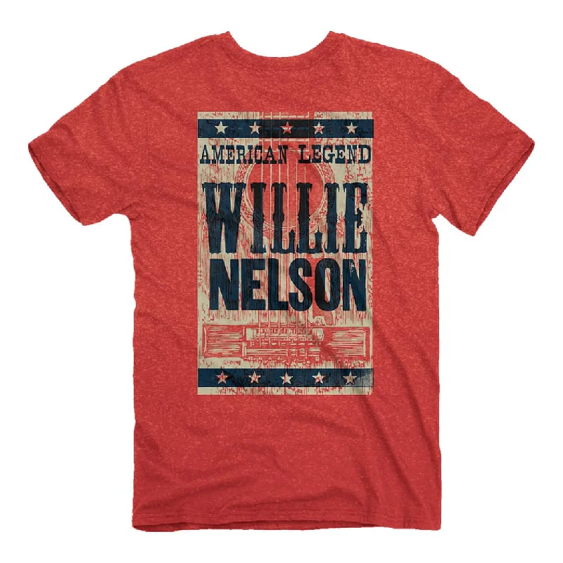 Laid-Back Style Willie Nelson - American Legend T-Shirt