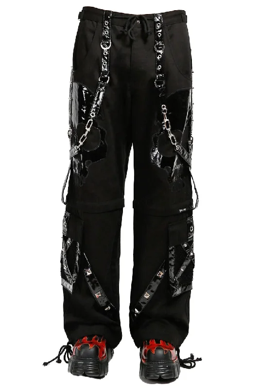 Practical Clothing Tripp NYC Scare Darkstreet Pants [BLACK/PVC SKULL]