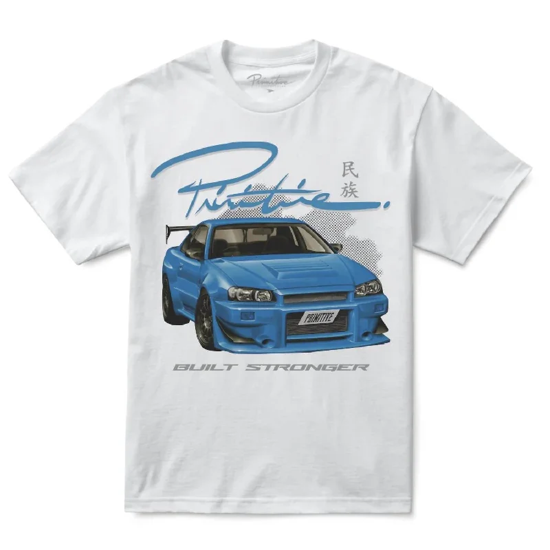 Classic Casual Men's Performance T-Shirt In White