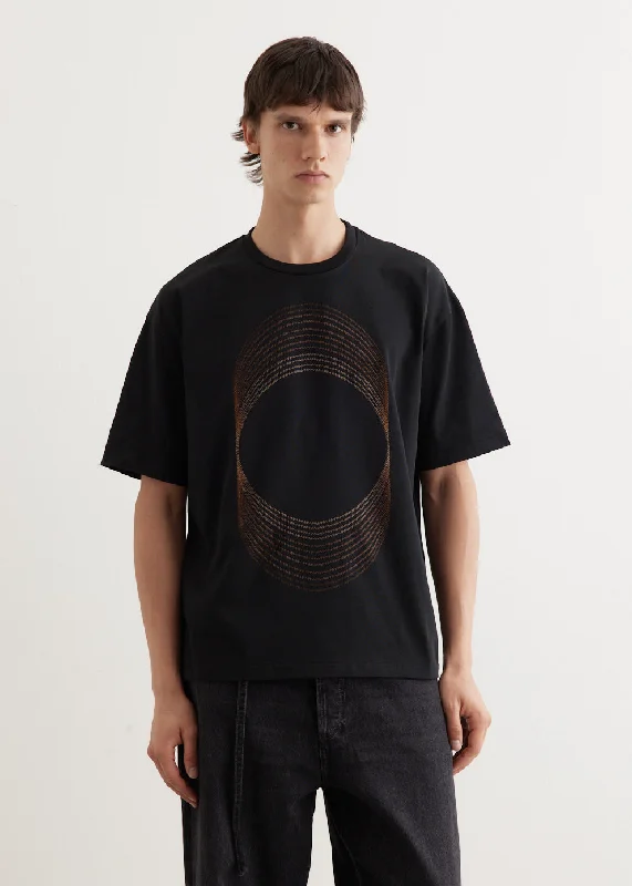 Soft Fabrics Sunwaves Embroidered T-Shirt