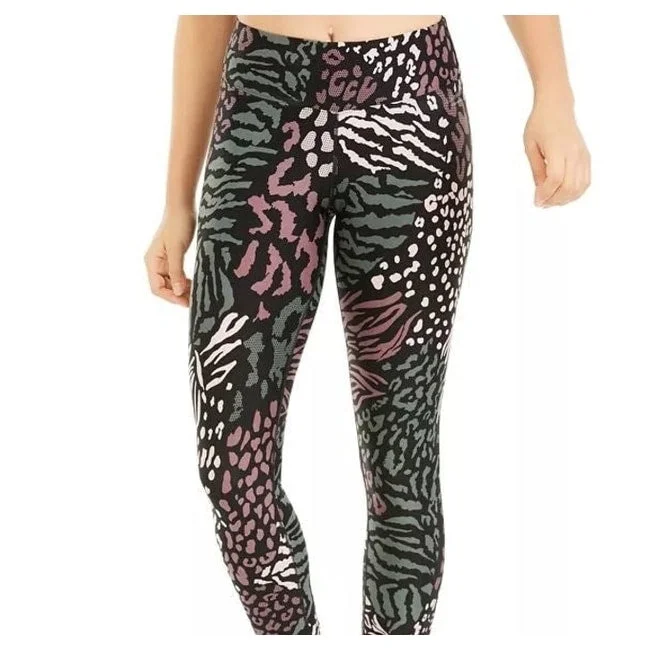 Fashion Design Calvin Klein Women's Performance Printed High Waist Leggings Green Size X-Small