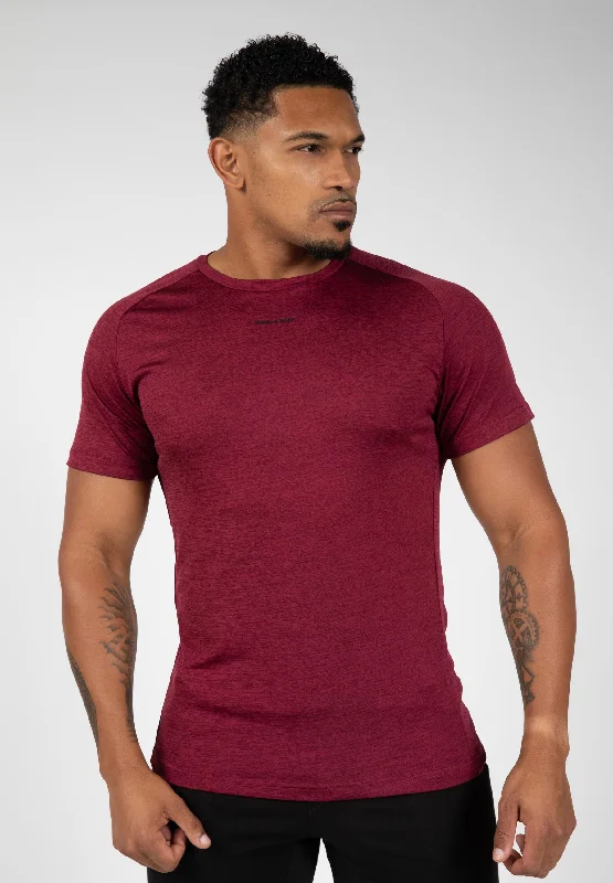 Simple Styles Taos T-shirt - Burgundy Red