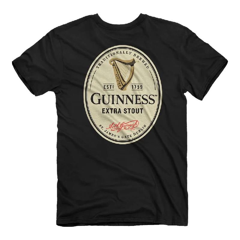 Casual Chinos Guinness - Extra Stout Label T-Shirt