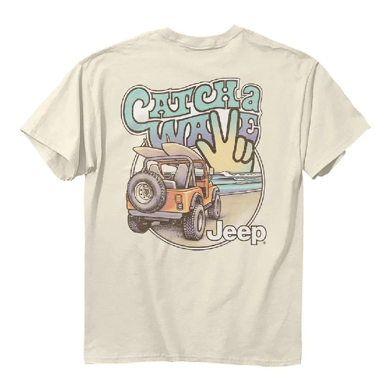 Heavy Coats Jeep - Beach Wave T-Shirt