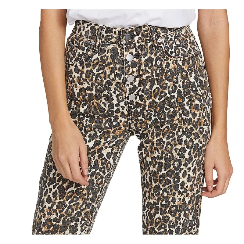 Fashionable Prints Volcom Women's Denim High Rise Skinny Jeans Brown Size 24