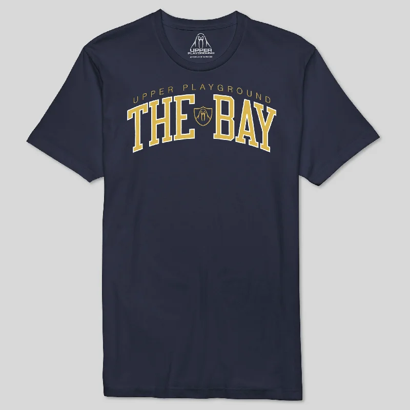 Varsity Jackets THE BAY IN BERKELEY GOLD MEN'S  TEE