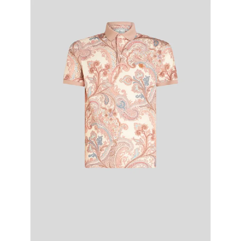 Modern Backpacks ORNAMENTAL PAISLEY POLO SHIRT