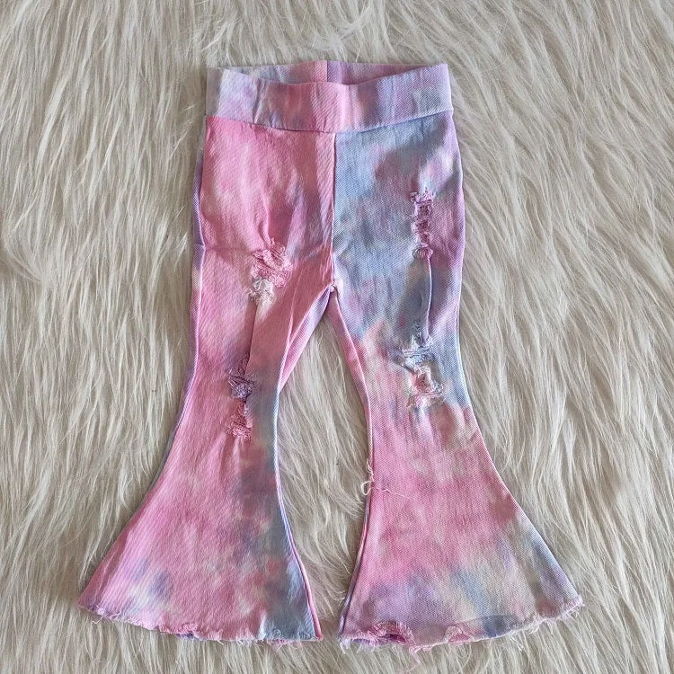 Comfy Apparel C15-16 Girls Tie Dye Jeans