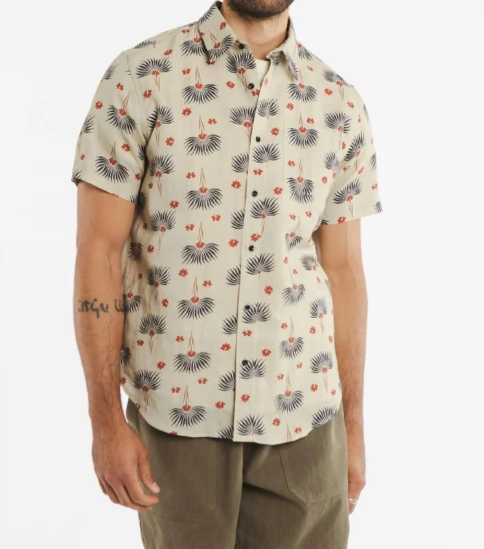 Active Gear Harbor Slim Shirt In Aloha Floral