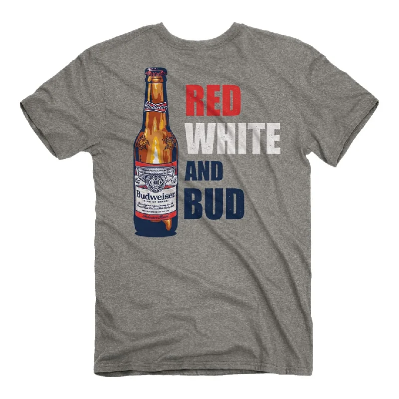 Everyday Wear Budweiser - Red, White, and Bud T-Shirt