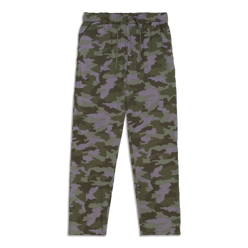 Fresh And Fashionable Keep Moving High Rise Full Length Pant - Resale