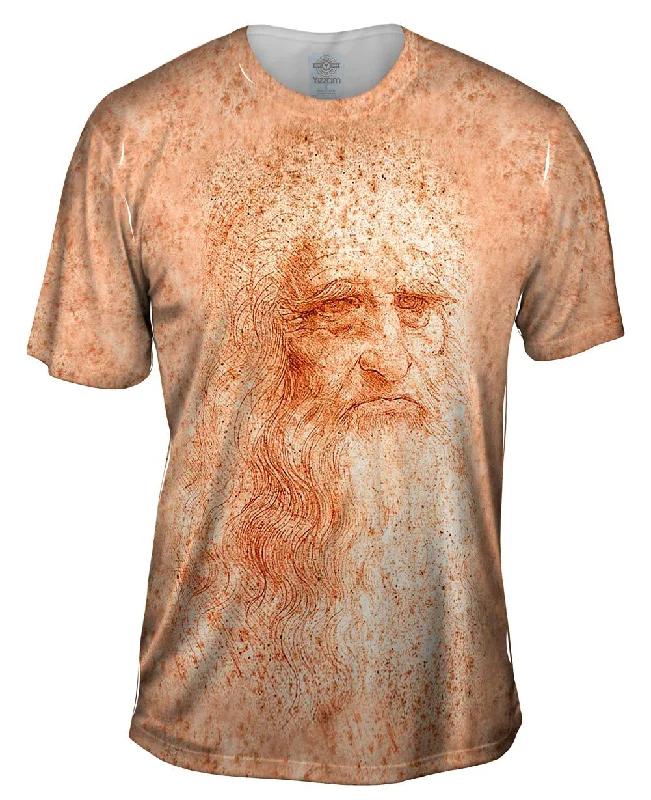 Timeless Style Leonardo Da Vinci - "Self Portrait In Red Chalk" (1512)