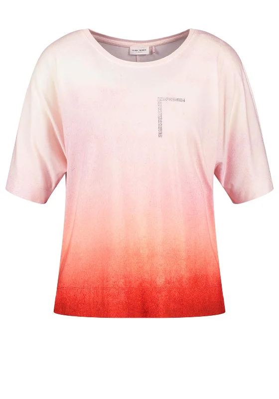 Luxury Fashion Gerry Weber Ombre T-Shirt, Coral