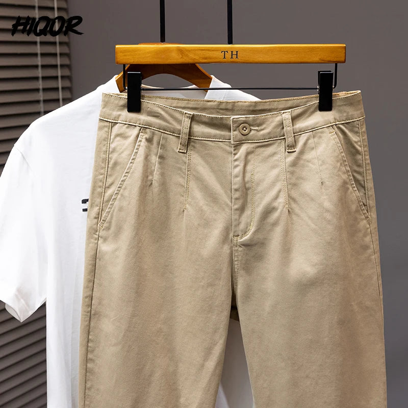 Easy Fashion Men's Vintage Washed Cargo Pants