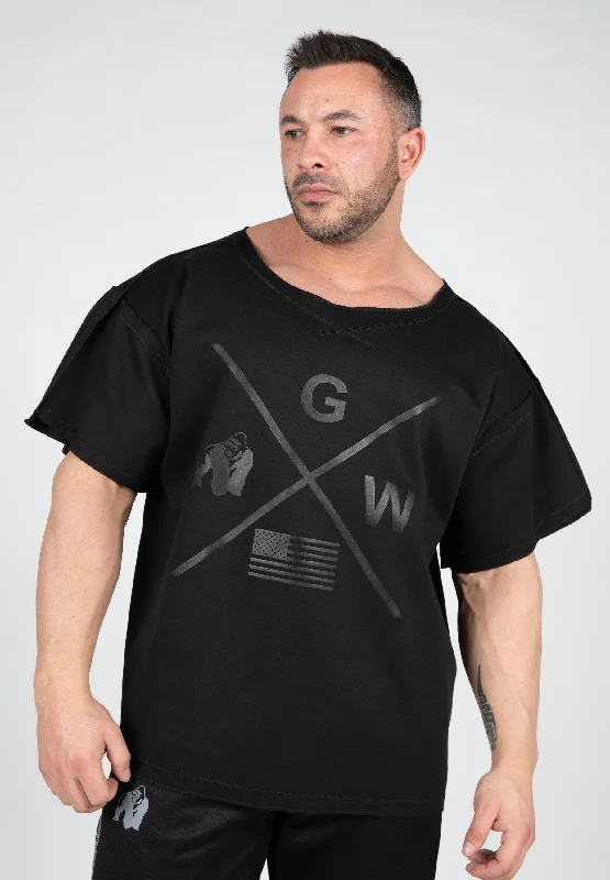 Modern Casuals Sheldon Workout Top - Black