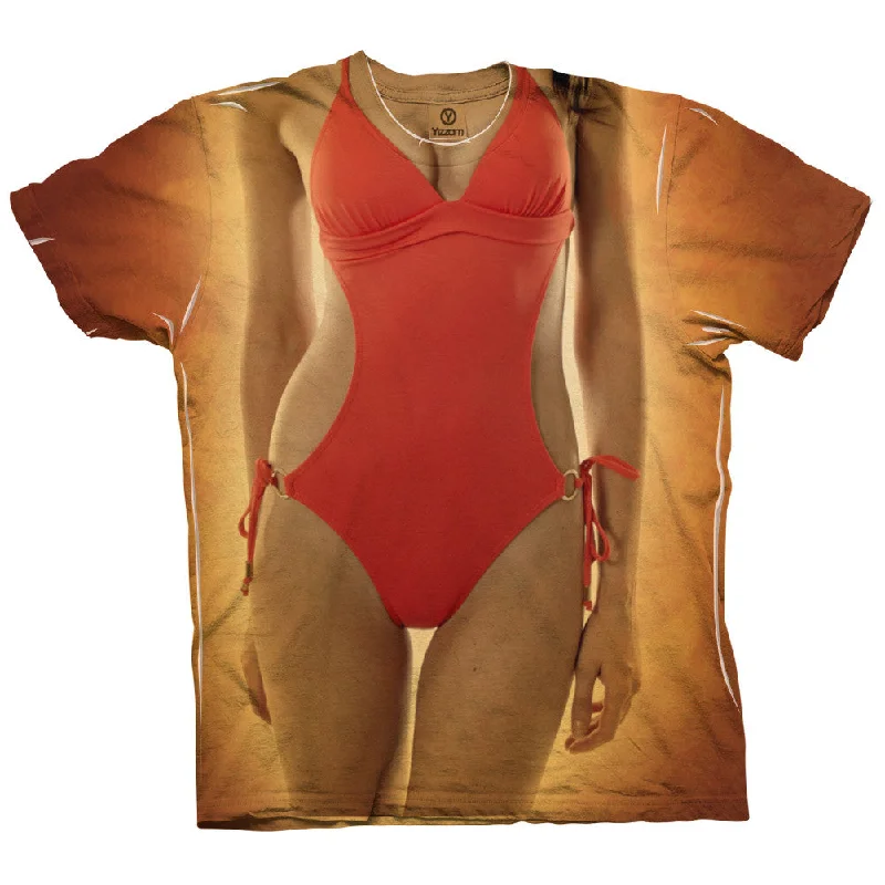 Urban Apparel Sexy Female Full Red Bikini