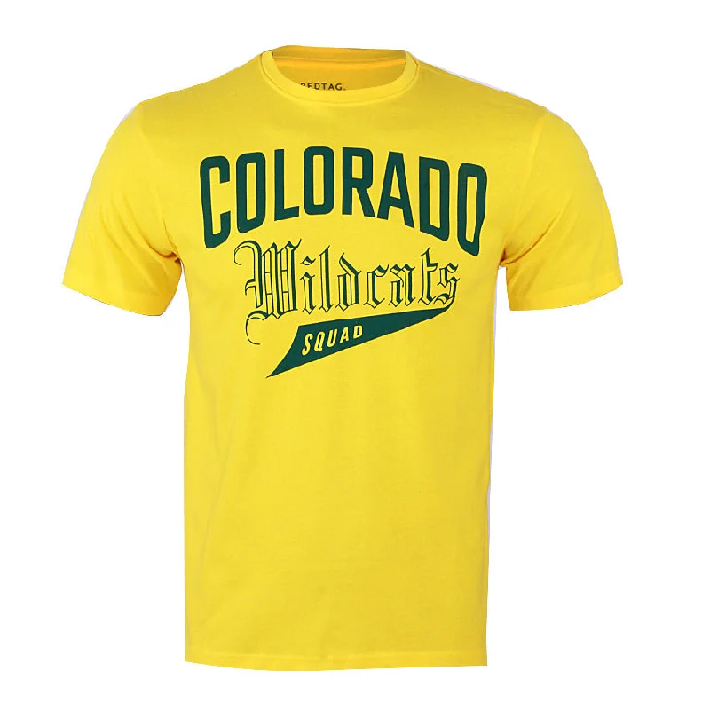 Active Gear REDTAG Men's Yellow T-Shirts