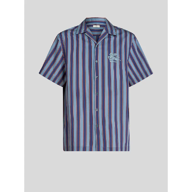 Casual Boots STRIPED BOWLING SHIRT