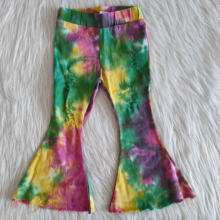 Cool Comfort B14-9 Girls Tie Dye Jeans