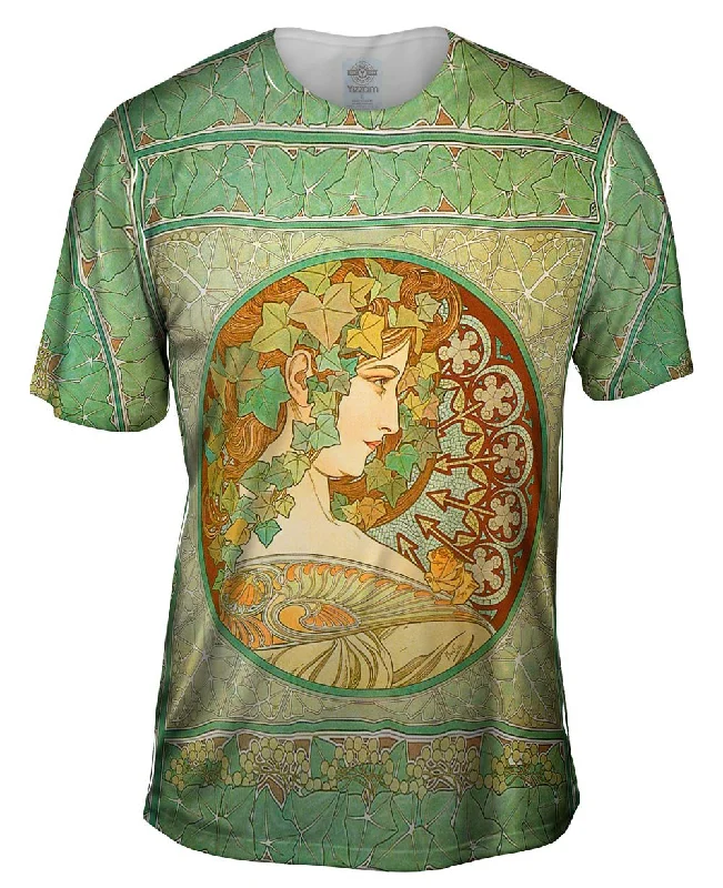 Tech Jackets Alphonse Mucha - "Laurel" (1901)