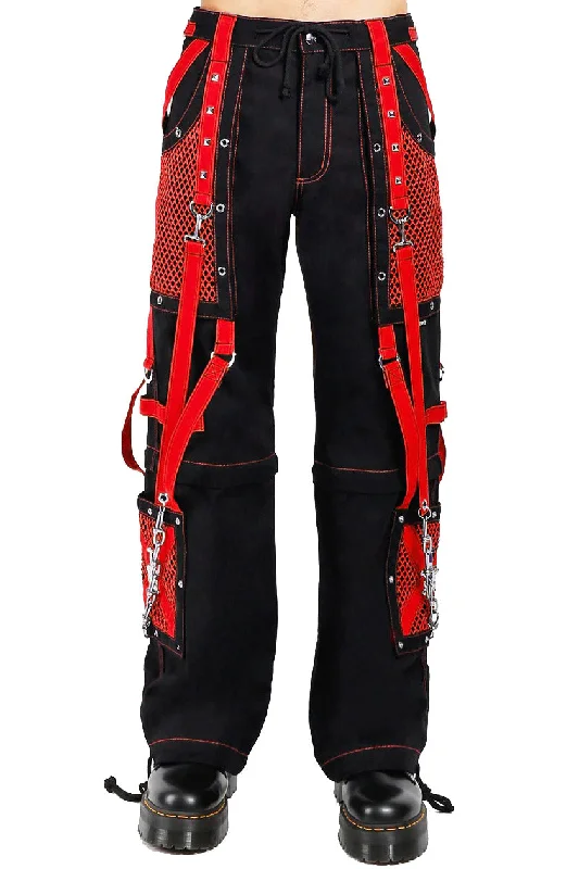 Street Style Tripp NYC Symbol Pants [BLACK/RED]